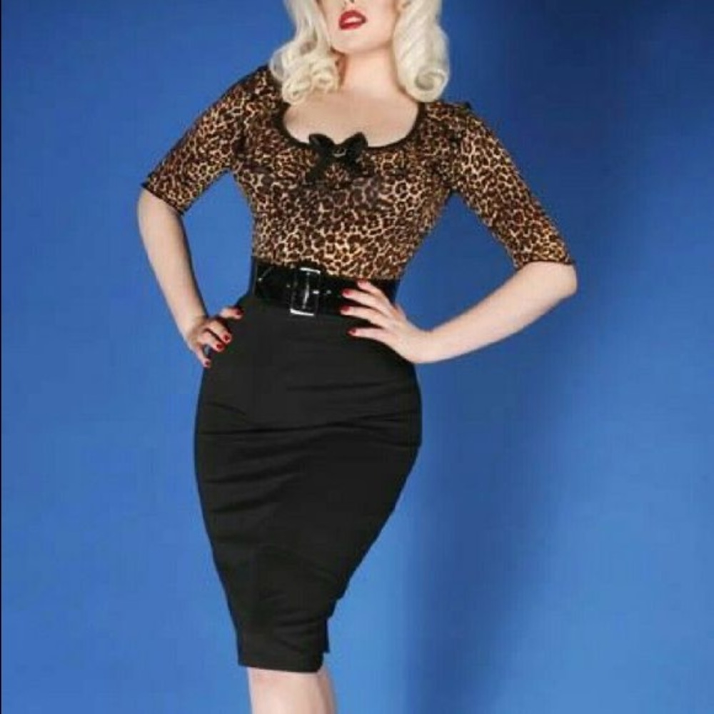 Deadly Dames Leopard Dress